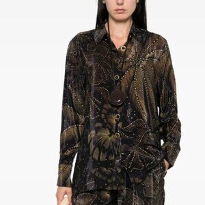 Farm Rio Golden Foliage Pantset